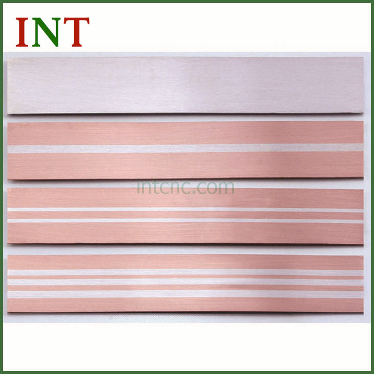 Silver Over-lay copper metal strip