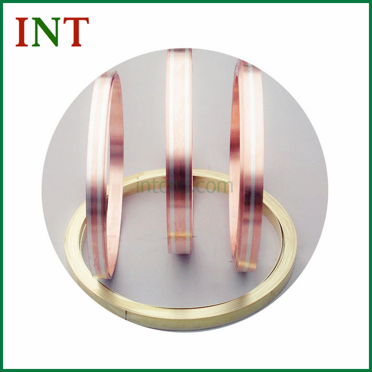 Silver In-lay copper metal strip